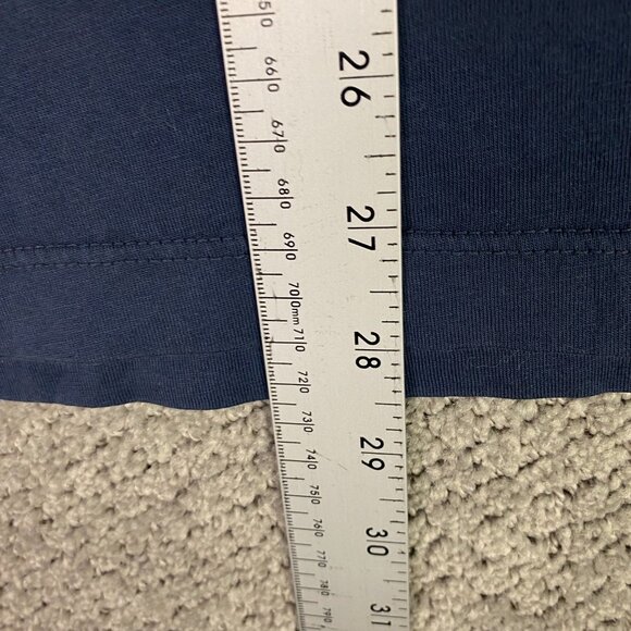 Flint And Tinder Henley Shirt Men's Large Fits Like Medium Blue Short Sleeve T - Picture 7 of 7